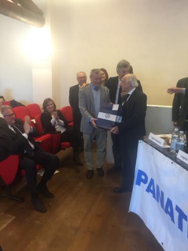 Micheletti premia Massolini